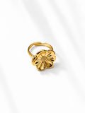 Bague ajustable “GOLDEN BLOOM”