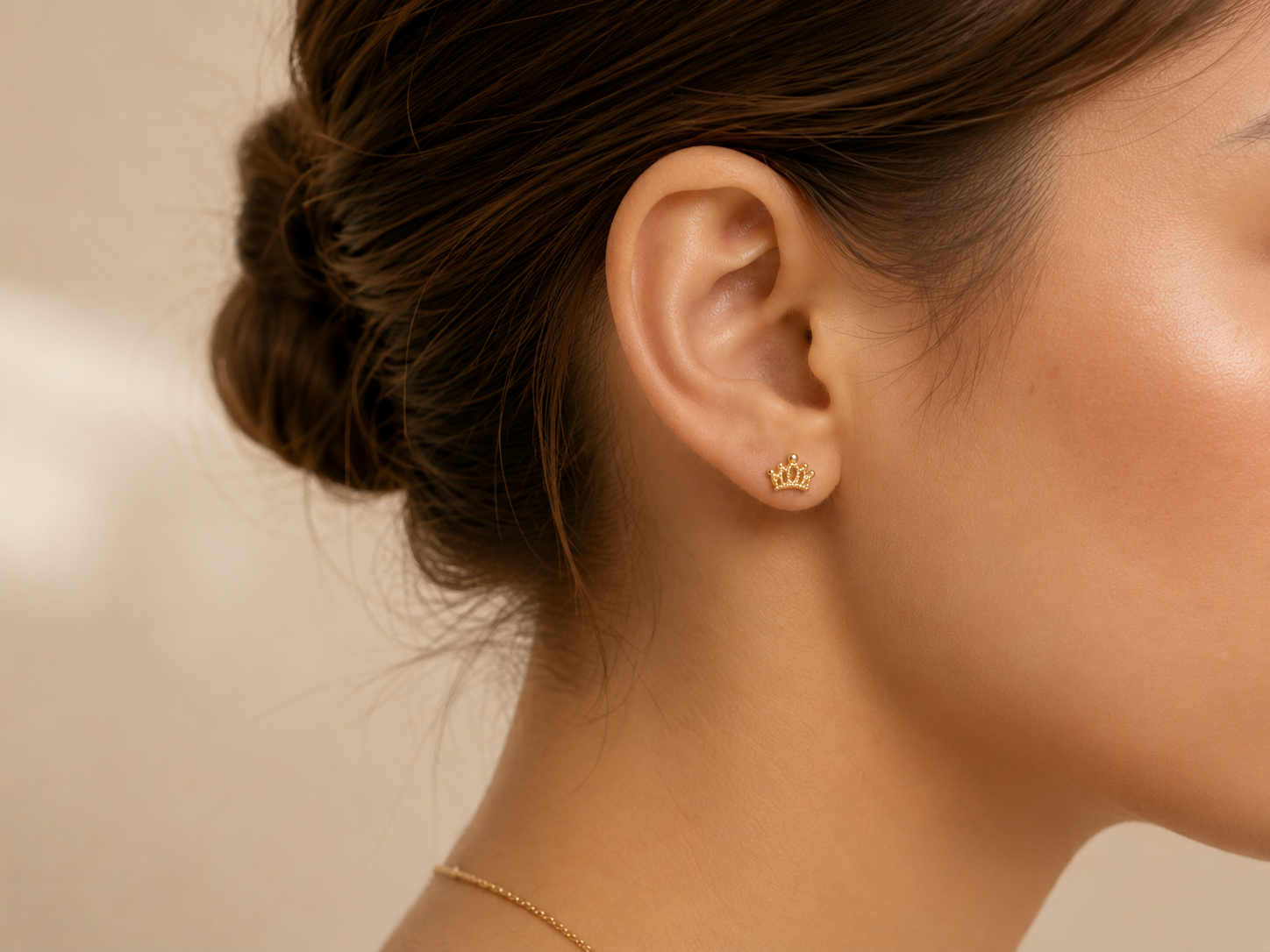 Boucle d’oreille “Queen”