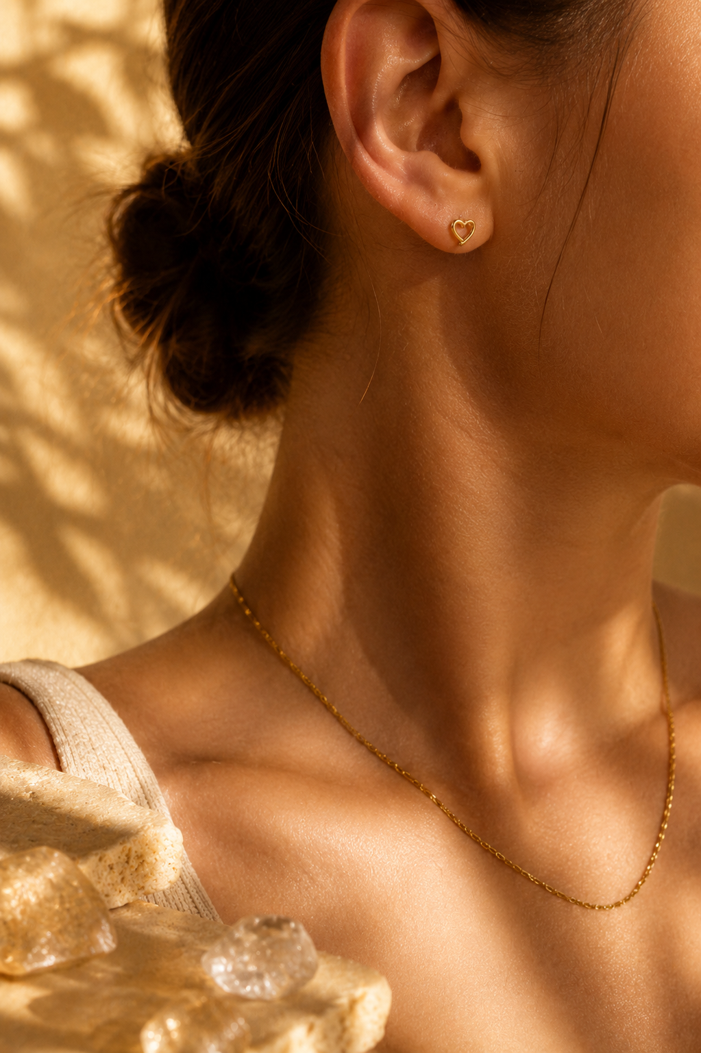 Boucle d’oreille “HEART GLOW”