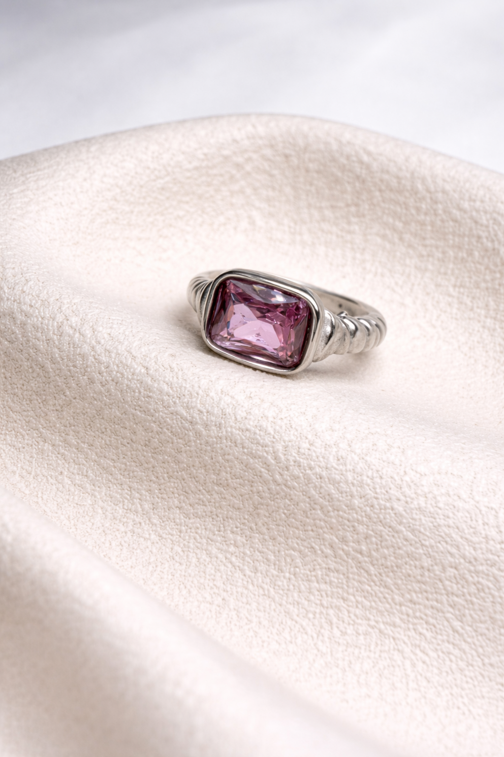 Bague “VELOURA PINK“